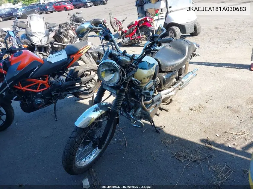 2001 Kawasaki Ej650 A VIN: JKAEJEA181A030683 Lot: 42809247
