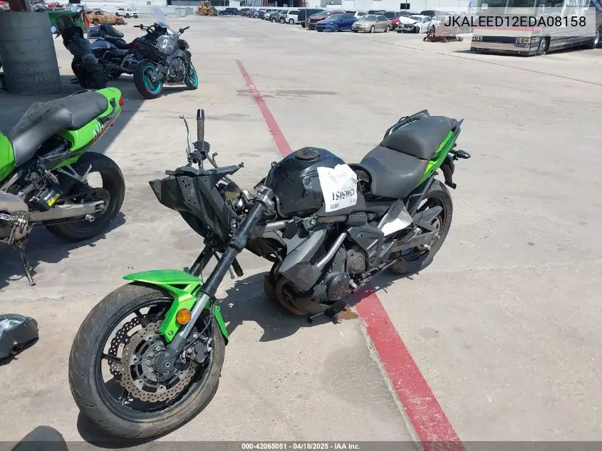 2014 Kawasaki Kle650 D VIN: JKALEED12EDA08158 Lot: 42065051