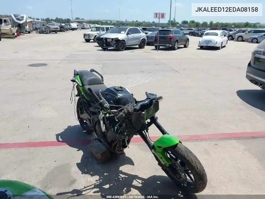 2014 Kawasaki Kle650 D VIN: JKALEED12EDA08158 Lot: 42065051
