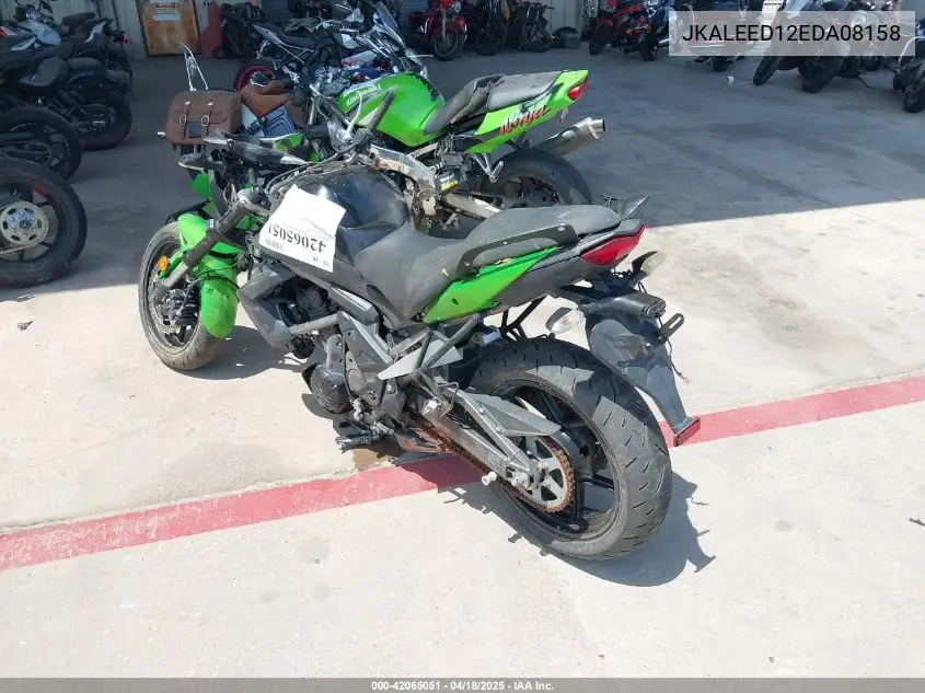 2014 Kawasaki Kle650 D VIN: JKALEED12EDA08158 Lot: 42065051