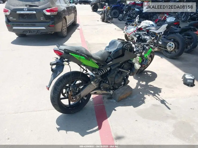 2014 Kawasaki Kle650 D VIN: JKALEED12EDA08158 Lot: 42065051
