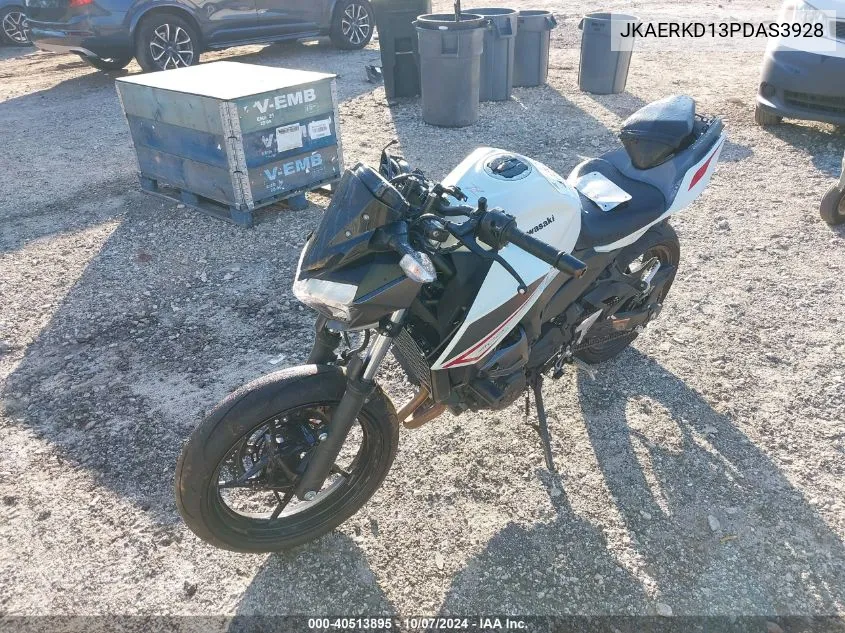 2023 Kawasaki Er400 D VIN: JKAERKD13PDAS3928 Lot: 40513895