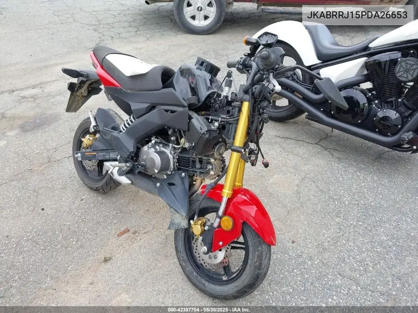 2023 Kawasaki Br125 J VIN: JKABRRJ15PDA26653 Lot: 42387704