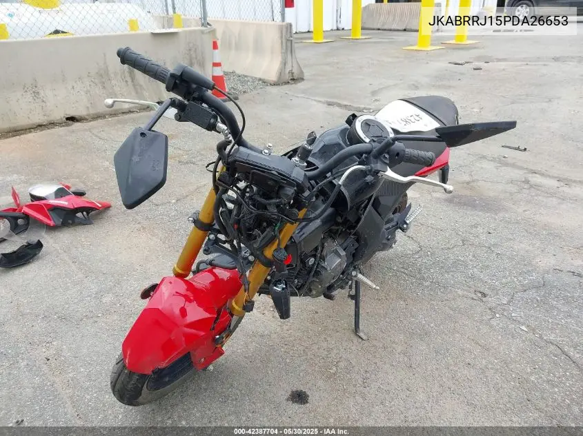2023 Kawasaki Br125 J VIN: JKABRRJ15PDA26653 Lot: 42387704
