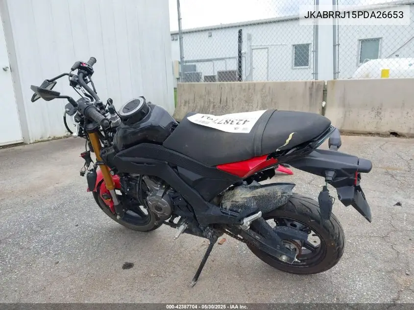 2023 Kawasaki Br125 J VIN: JKABRRJ15PDA26653 Lot: 42387704