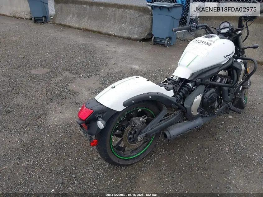 2015 Kawasaki En650 B VIN: JKAENEB18FDA02975 Lot: 42220980