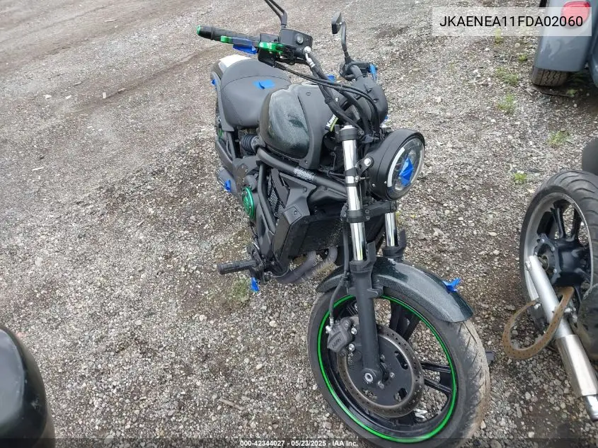 2015 Kawasaki En650 A VIN: JKAENEA11FDA02060 Lot: 42344027