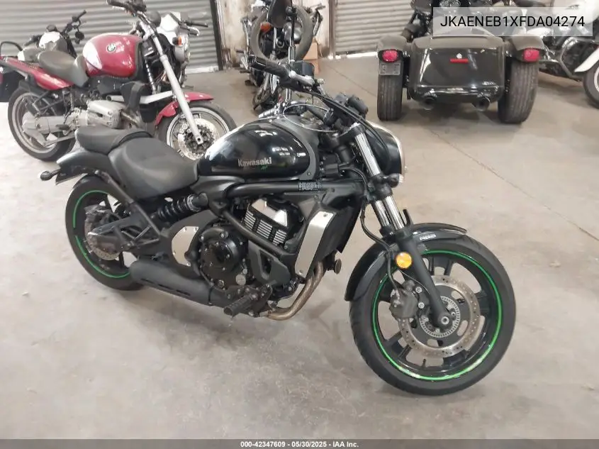 2015 Kawasaki En650 B VIN: JKAENEB1XFDA04274 Lot: 42347609