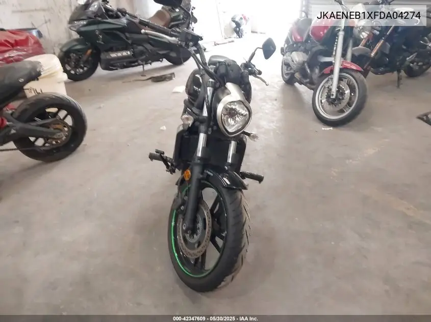 2015 Kawasaki En650 B VIN: JKAENEB1XFDA04274 Lot: 42347609