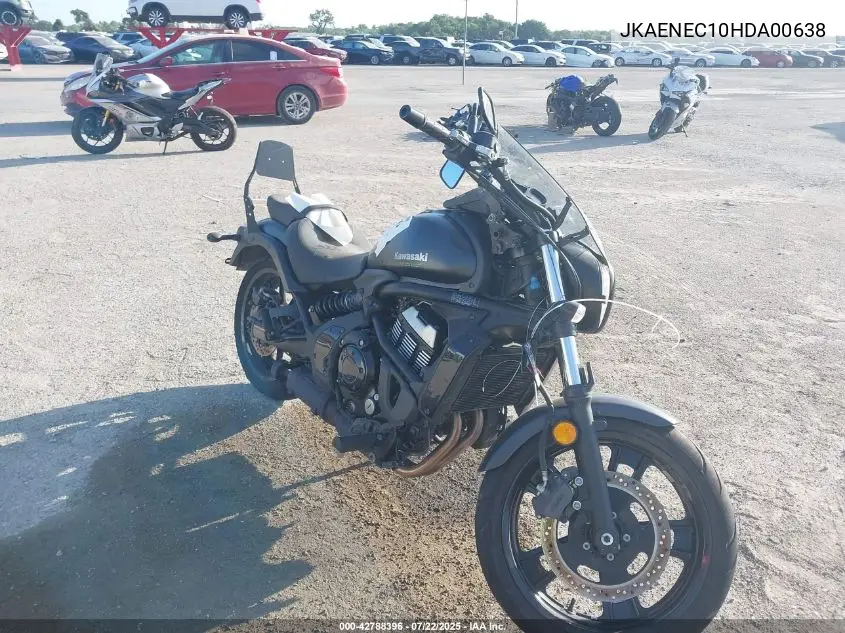 2017 Kawasaki En650 C VIN: JKAENEC10HDA00638 Lot: 42788396