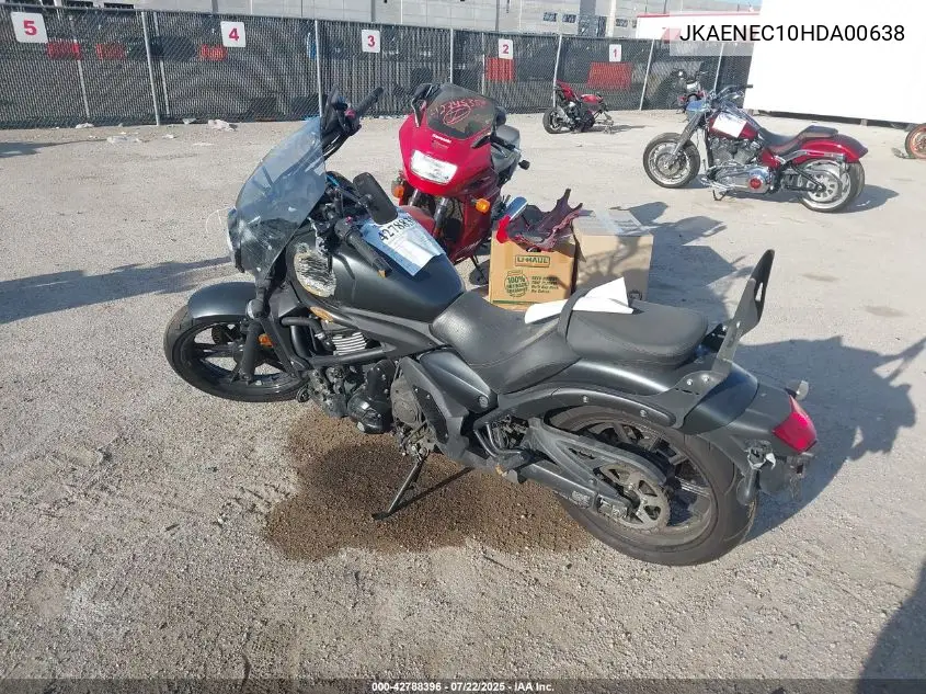 2017 Kawasaki En650 C VIN: JKAENEC10HDA00638 Lot: 42788396