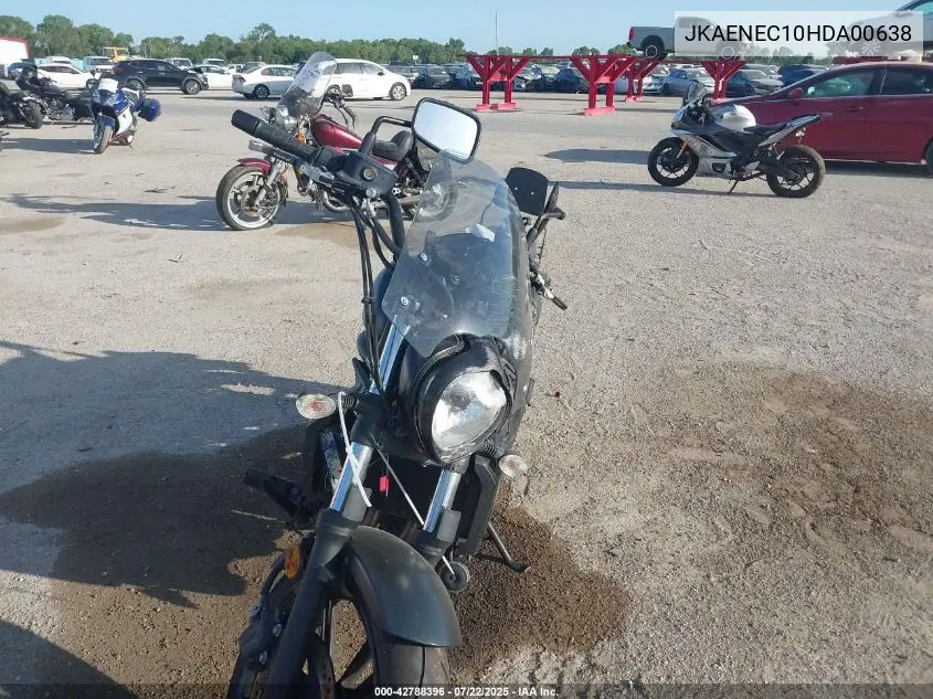 2017 Kawasaki En650 C VIN: JKAENEC10HDA00638 Lot: 42788396