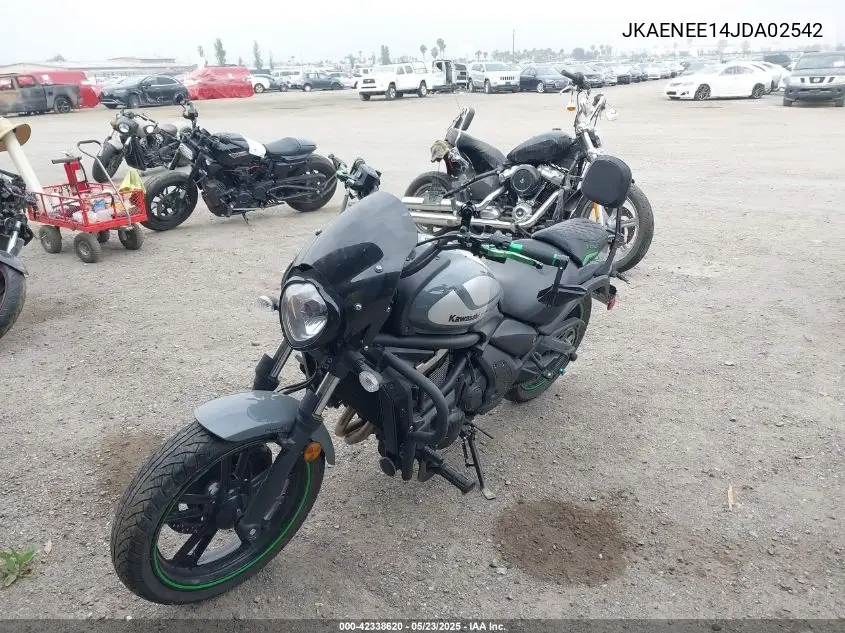 2018 Kawasaki En650 E VIN: JKAENEE14JDA02542 Lot: 42338620