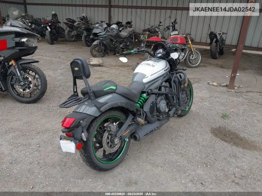2018 Kawasaki En650 E VIN: JKAENEE14JDA02542 Lot: 42338620