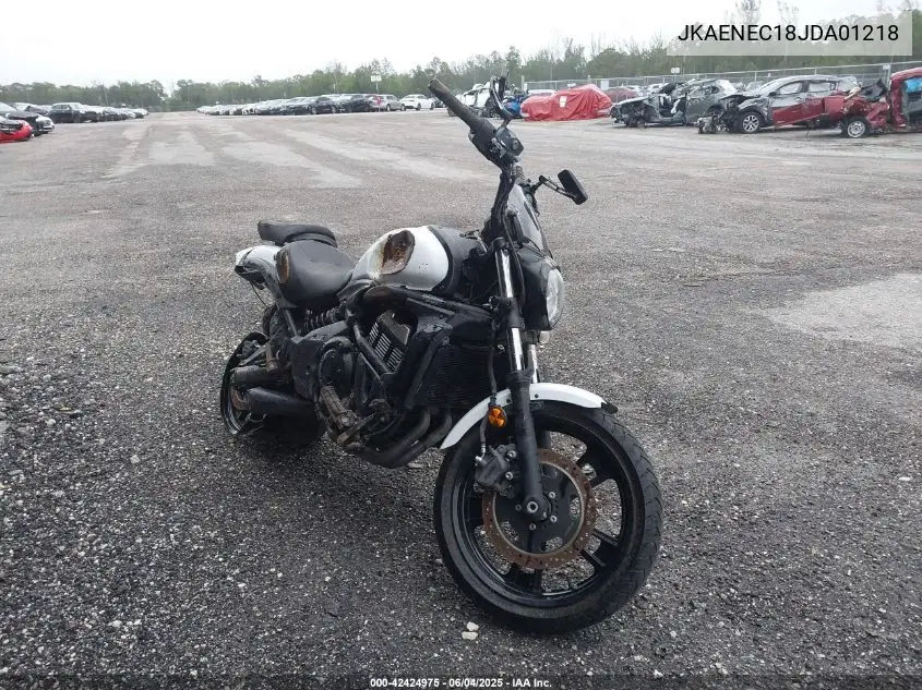 2018 Kawasaki En650 C VIN: JKAENEC18JDA01218 Lot: 42424975