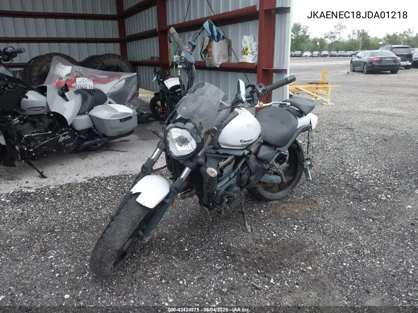 2018 Kawasaki En650 C VIN: JKAENEC18JDA01218 Lot: 42424975