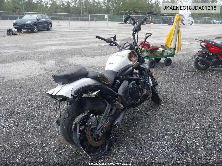 2018 Kawasaki En650 C VIN: JKAENEC18JDA01218 Lot: 42424975