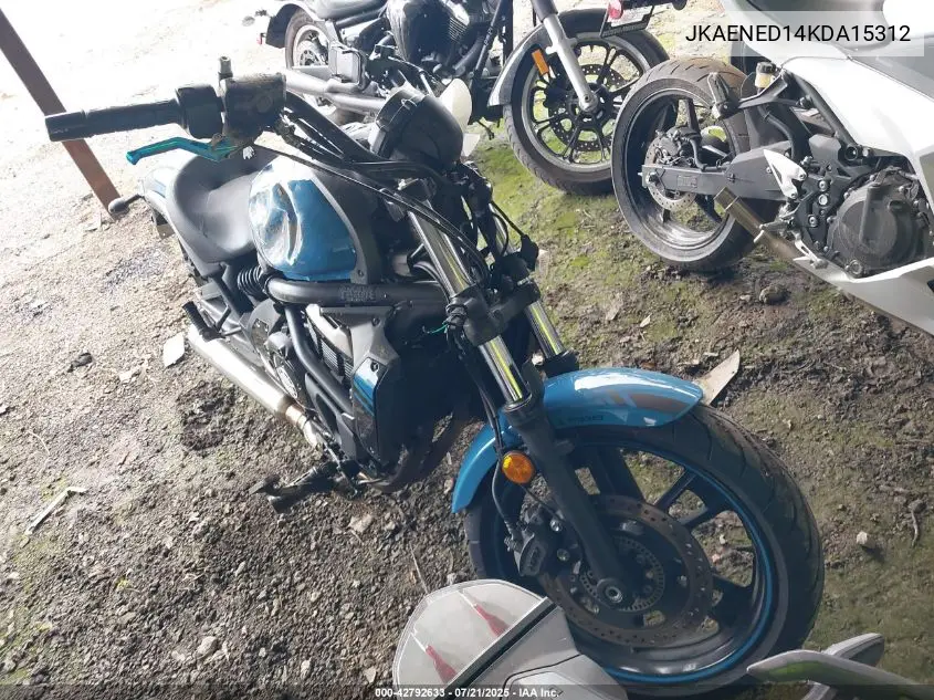 2019 Kawasaki En650 D VIN: JKAENED14KDA15312 Lot: 42792633