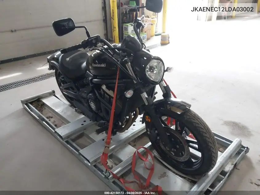 2020 Kawasaki En650 C VIN: JKAENEC12LDA03002 Lot: 42158172