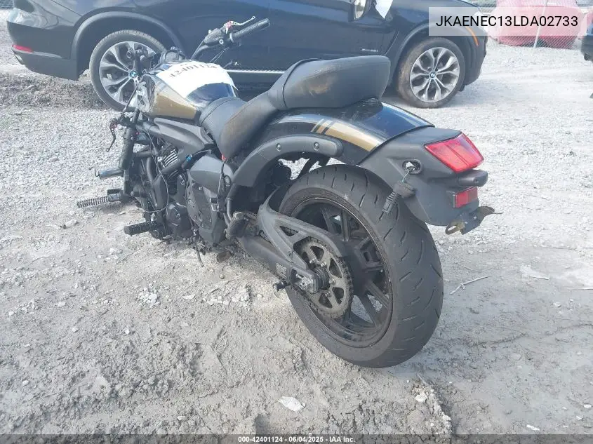 2020 Kawasaki En650 C VIN: JKAENEC13LDA02733 Lot: 42401124