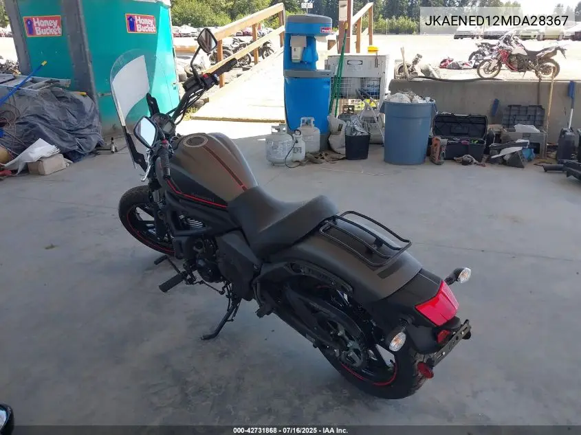2021 Kawasaki En650 D VIN: JKAENED12MDA28367 Lot: 42731868