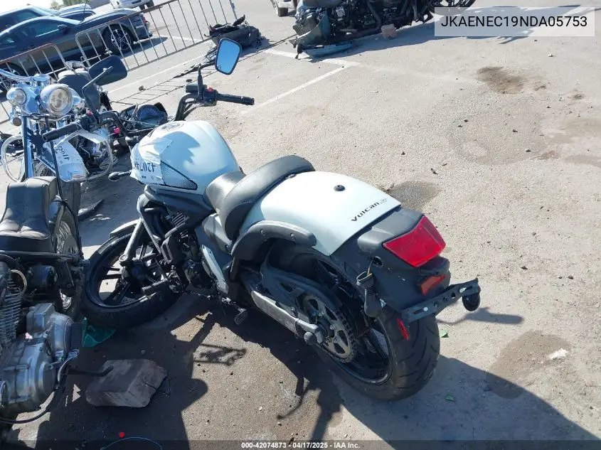 2022 Kawasaki En650 C VIN: JKAENEC19NDA05753 Lot: 42074873
