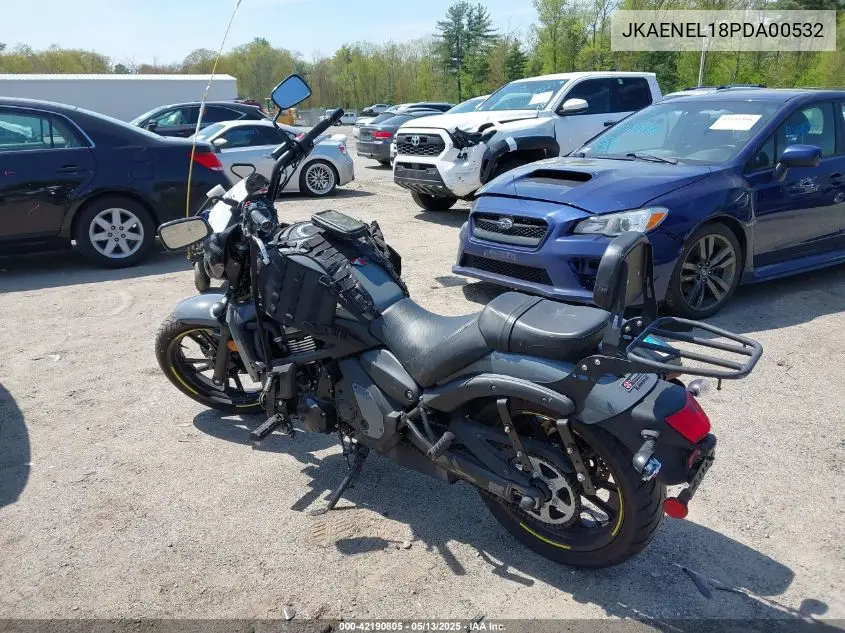 2023 Kawasaki En650 L VIN: JKAENEL18PDA00532 Lot: 42190805