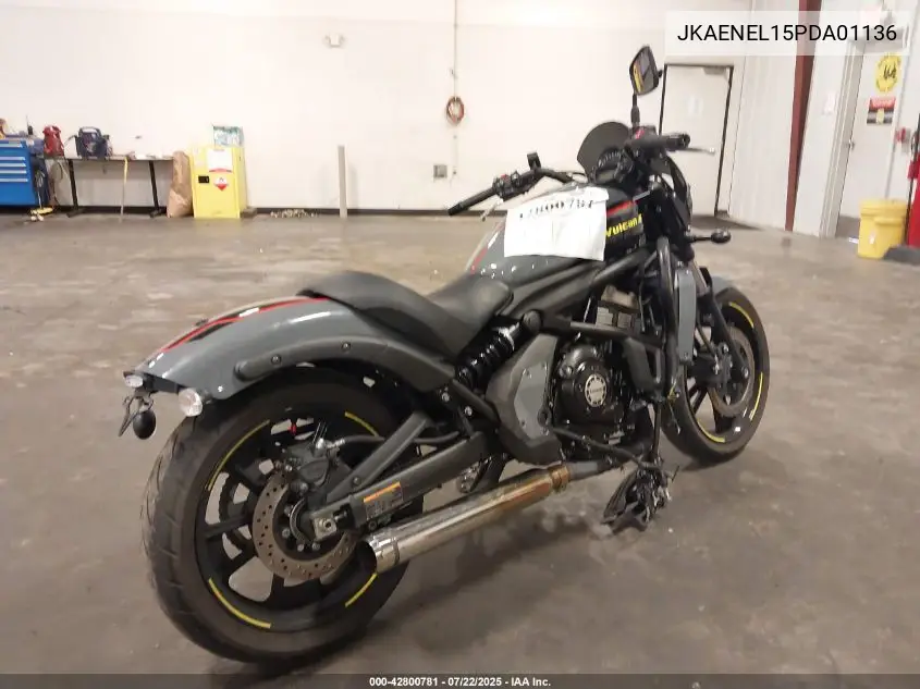 2023 Kawasaki En650 L VIN: JKAENEL15PDA01136 Lot: 42800781