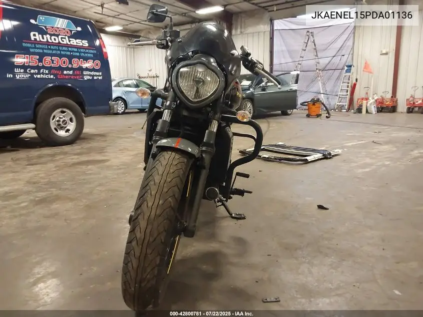 2023 Kawasaki En650 L VIN: JKAENEL15PDA01136 Lot: 42800781