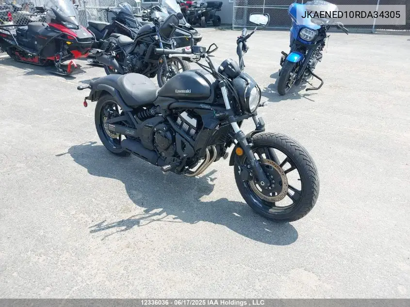 2024 Kawasaki En650 Vulcan S Abs VIN: JKAENED10RDA34305 Lot: 12336036