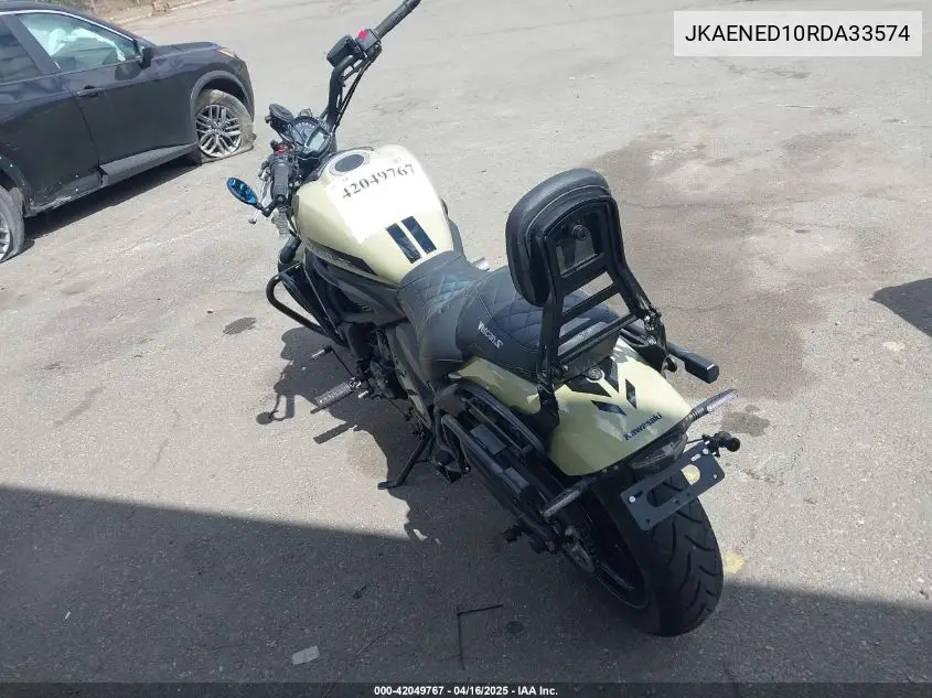 2024 Kawasaki En650 D VIN: JKAENED10RDA33574 Lot: 42049767