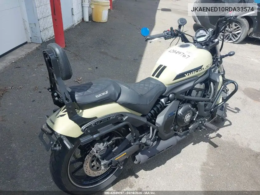 2024 Kawasaki En650 D VIN: JKAENED10RDA33574 Lot: 42049767