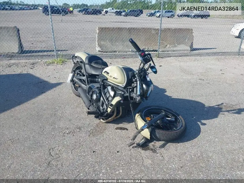 2024 Kawasaki En650 D VIN: JKAENED14RDA32864 Lot: 42755102