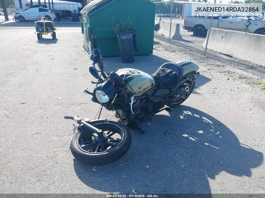 2024 Kawasaki En650 D VIN: JKAENED14RDA32864 Lot: 42755102