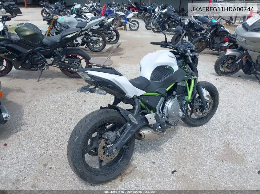 2017 Kawasaki Er650 G VIN: JKAEREG11HDA00744 Lot: 42497176