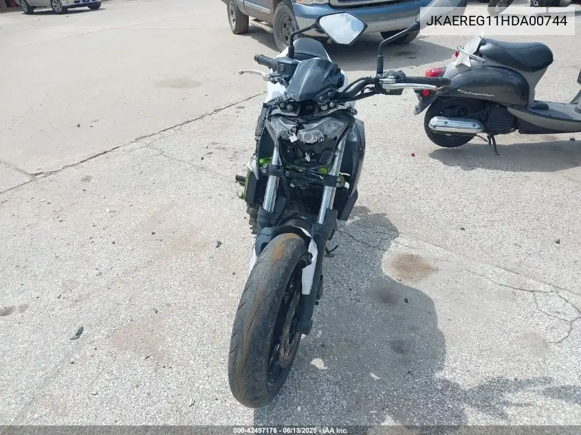 2017 Kawasaki Er650 G VIN: JKAEREG11HDA00744 Lot: 42497176