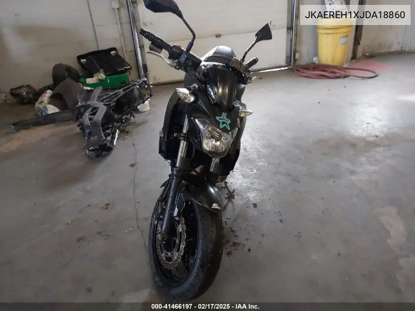 2018 Kawasaki Er650 H VIN: JKAEREH1XJDA18860 Lot: 41466197