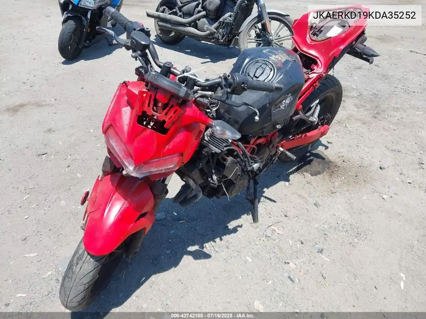 2019 Kawasaki Er400 D VIN: JKAERKD19KDA35252 Lot: 42742188