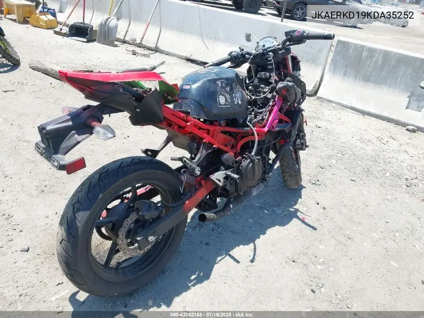 2019 Kawasaki Er400 D VIN: JKAERKD19KDA35252 Lot: 42742188