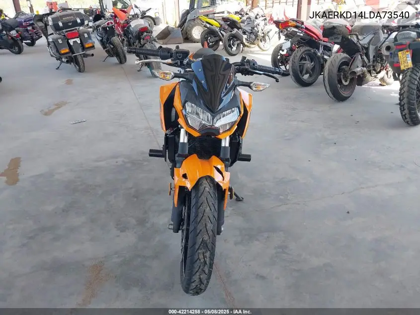 2020 Kawasaki Er400 D VIN: JKAERKD14LDA73540 Lot: 42214258