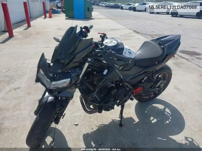 2020 Kawasaki Er650 L VIN: ML5EREL12LDA07068 Lot: 42458190