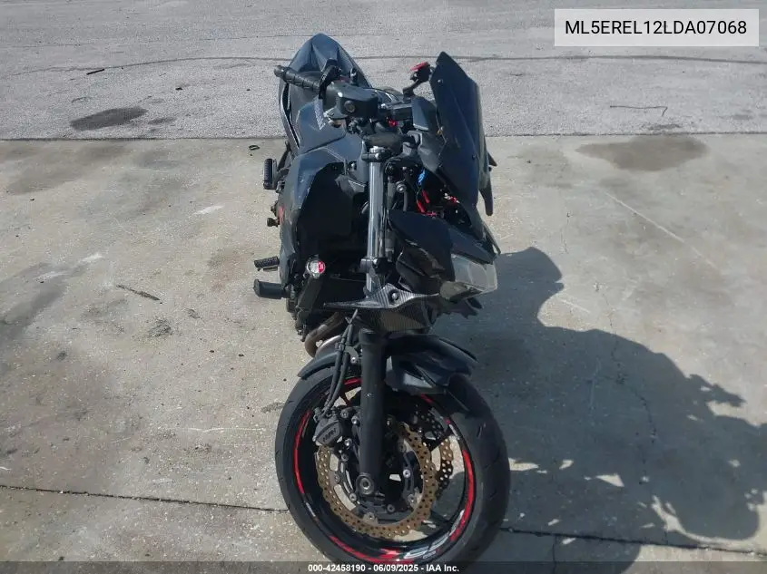 2020 Kawasaki Er650 L VIN: ML5EREL12LDA07068 Lot: 42458190