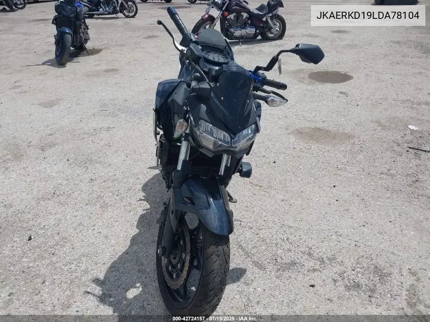 2020 Kawasaki Er400 D VIN: JKAERKD19LDA78104 Lot: 42724157