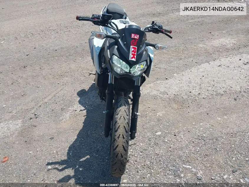 2022 Kawasaki Er400 D VIN: JKAERKD14NDAG0642 Lot: 42388697