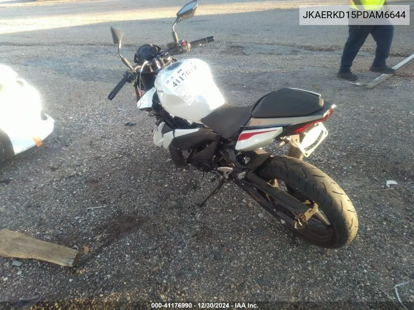 2023 Kawasaki Er400 D VIN: JKAERKD15PDAM6644 Lot: 41176990