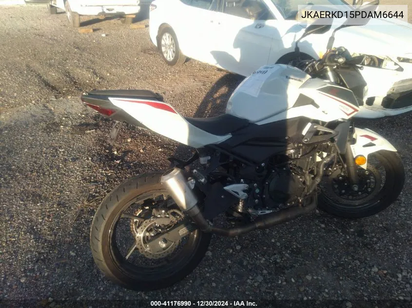 2023 Kawasaki Er400 D VIN: JKAERKD15PDAM6644 Lot: 41176990