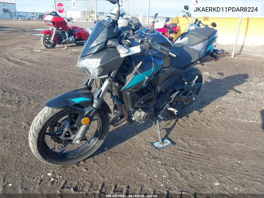 2023 Kawasaki Er400 D VIN: JKAERKD11PDAR8224 Lot: 42019331