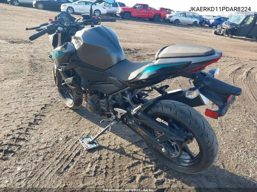 2023 Kawasaki Er400 D VIN: JKAERKD11PDAR8224 Lot: 42019331