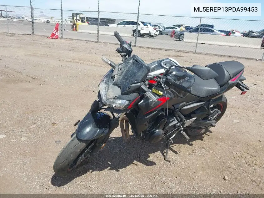 2023 Kawasaki Er650 P VIN: ML5EREP13PDA99453 Lot: 42086249