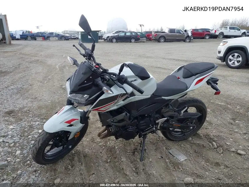 2023 Kawasaki Er400 D VIN: JKAERKD19PDAN7954 Lot: 42149674